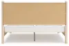 Ashley Furniture B2615B7 Ashley Furniture B2615B7 Cadmori - King Upholstered Panel Bed - Two-tone