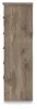 Ashley Furniture PCB2260-46 Rusticott - Five Drawer Chest - Brown