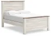Ashley Furniture B267B17 Ashley Furniture B267B17 Willowton - Full Panel Bed - Whitewash