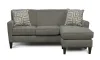 England 6205/6200-25 England 6205/6200-25 SoHo Living - Collegedale 2 Piece Sectional (Sofa, Floating Ottoman Chaise)