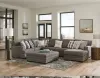 Jackson Furniture Industries 547328-1561/58 Crawford - Cocktail Ottoman - Dark Gray