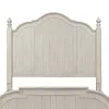 Liberty Furniture 652-BR01 Liberty Furniture 652-BR01 Farmhouse Reimagined - Queen Poster Headboard - Antique White / Chestnut Tops