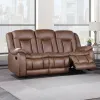 New Classic U2505-30-BRW New Classic U2505-30-BRW Morello - Sofa With Dual Recliner - Brown