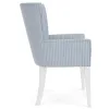 Riverside Furniture 30725 Rosalie - Upholstered Host Chair (Set of 2) - Blue