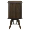 CoasterEssence 115275 Wes - 2 Door Sideboard Buffet Storage Cabinet - Dark Walnut