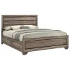 CoasterEveryday 204190KW Kauffman - Wood California King Storage Panel Bed - Washed Taupe