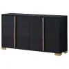 Coaster Fine Furniture 222833 Marceline - 6-Drawer Dresser - Black