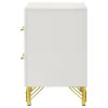 Coaster Fine Furniture 224732 Lucia - 2-Drawer Nightstand - White