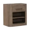 Liberty Furniture 306-BR62 South Bend - Open Nightstand With Charging Station - Burnished Clay