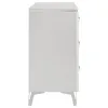 Coaster Fine Furniture 215793 Cassia - 6-Drawer Bedroom Dresser Cabinet - White High Gloss