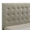 Coaster Fine Furniture 315911TANKE Medley - Genuine Leather Eastern King Platform Bed - Tan