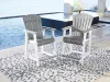 Ashley Furniture P210-124 Transville - Barstool (Set of 2) - Gray / White