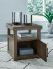Ashley Furniture T738-3 Boardernest - Rectangular End Table - Brown