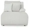 Ashley Furniture 92706S10 Ashley Furniture 92706S10 Top Tier - 3-Piece Sectional Reclining Chofa With Raf Press Back Chaise - Alloy