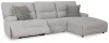 Ashley Furniture 93605S6 Ashley Furniture 93605S6 Acklen Place - 3-Piece Power Reclining Sectional With RAF Power Reclining Back Chaise - Pewter