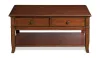 Riverside Furniture 51702 Campbell - Cocktail Table - Burnished Cherry