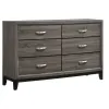 CoasterEveryday 212421F-S5 Watson - 5 Piece Full Bedroom Set - Gray Oak