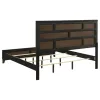 CoasterEveryday 212421KE-S4 Watson - 4 Piece Eastern King Bedroom Set - Gray Oak
