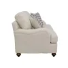 CoasterElevations 511092 Glenn - Upholstered English Arm Loveseat - Light Gray And Blue
