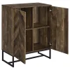 CoasterEveryday 959639 Carolyn - 2 Door Engineered Accent Wood Cabinet - Rustic Oak