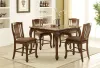 Furniture of America CM3873PT Johannesburg - Counter Height Table - Brown Cherry