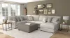 Jackson Furniture Industries 3345/62/30/76/28-26 Jackson Furniture Industries 3345/62/30/76/28-26 Livingston - 3 Piece Sectional With Comfort Coil Seating, 9 Included Accent Pillows And 1 Included 45