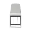 Intercon NV-BS-380C-MCA-K24 Navarro - Outdoor Dining Upholstered Barstool - Mocha