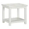 Liberty Furniture 142-OT1020 Backroads - End Table - Weathered White & Parchment Brown