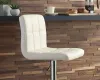 Ashley Furniture D120-230 Bellatier - Tall UPH Swivel Barstool(Set of 2) - Bone