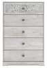 Ashley Furniture EB1811-245 Paxberry - Five Drawer Chest - Whitewash