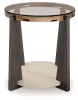 Ashley Furniture T432-6 Frazwa - Round End Table - Multi