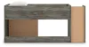Ashley Furniture B4480B14 Ashley Furniture B4480B14 Frandern - Twin Loft Bed With Bookcase Storage - Gray
