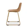 Ashley Furniture PCD373-03 Ashley Furniture PCD373-03 Ciabori - Dining Upholstered Side Chair (Set of 2) - Toast / Gold