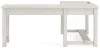 Ashley Furniture H742H1 Ashley Furniture H742H1 Robbinsdale - L-Shaped Home Office Desk - Antique White
