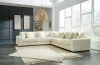 Ashley Furniture 21104S5 Ashley Furniture 21104S5 Lindyn - Corner Chairs 5 Pc Sectional - Ivory