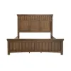 Samuel Lawrence Furniture S917-BR-K1 Seneca - Queen Panel Bed - Brown