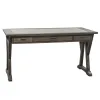 Liberty Furniture 466-HOJ-CDS Stone Brook - 3 Piece Home Office Set (Complete Desk) - Rustic Saddle