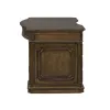 Liberty Furniture 487-HOJ-JED Amelia - Jr Executive Desk - Antique Toffee
