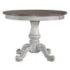 Liberty Furniture 303W-CD-PED Ocean Isle - Pedestal Table - Antique White