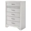 CoasterEveryday 205115 Miranda - 5-Drawer Bedroom Chest - White