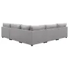 CoasterElevations 551511-S5A Cambria - Upholstered 5 Piece Modular Sectional Sofa - Gray