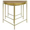Coaster Fine Furniture 936156 Tristen - 3 Piece Demilune Nesting Table - Brown And Gold