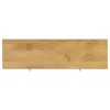 CoasterEveryday 953512 Draco - 2-Drawer Console Table Hand Carved Details - Natural