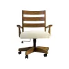 Intercon CL-CH-2105C-WCT-RTA Colonial Oak - Game Chair - Weathered Chestnut