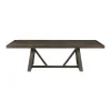 Intercon HR-TA-42101-RCV-C Hearst - Trestle Table - Reclaimed Chevron