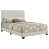 Coaster Fine Furniture 300852F Dorian - Fabric Upholstered Full Panel Bed - Cream