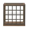 Liberty Furniture 525-OT1020 Liberty Furniture 525-OT1020 Bayhill Trellis - End Table - Honey / Black Metal Accents