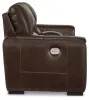 Ashley Furniture U2550218 Alessandro - PWR REC Loveseat/Con/Adj HDRST - Walnut