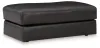 Ashley Furniture 5740514 Amiata - Ottoman - Onyx