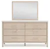 Ashley Furniture B2615B1 Ashley Furniture B2615B1 Cadmori - Dresser And Mirror - Two-Tone